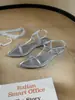 ¡Listo en Stock y Enviado en Segundos! Zapatos Estilo Mismo Uva, Elegante Tacón Cuña, Punta Fina, Estiloso de Nicho, Correas Delgadas, Sandalias de Hebilla con Punta Abierta
