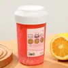 Copo agitador de café portátil para proteína em pó, suplemento para ganho muscular, copo misturador fácil de limpar para leite em pó, leite, leite de soja e água