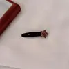 Pinza Sencilla de Cuadros y Estrellas Estilo Coreano para Mujer, Pinza Lateral Versátil de Alta Gama para Flequillo y Accesorios para el Cabello