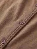 Cardigan de Tricô Il Order2026 Verão Novo Estilo Gola Redonda para Mulheres, Mistura de Lã e Seda Top Emagrecedor