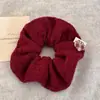 Diadema de Punto de Lana para Otoño e Invierno para Mujer, Goma de Pelo de Alta Gama, para Moño de Niña, Diadema de Goma para Cola de Caballo