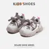 Zapatos Caminar para Niños Niños Malla Transpirable Zapatos Deportivos Primavera y Otoño Antideslizante Suela Gruesa Zapatos de Papá Zapatos Casuales Individuales para Niñas