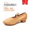 Zapatos de Entrenamiento de Etiqueta Corporal al por Mayor Zapatos de Baile de Tacón con Correa Étnicos Clásicos para Danza Zapatos de Baile con Tacón Negro Zapatos Suaves para Maestra