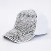Gorra de Béisbol de Diamantes para Mujer Transfronteriza Moda Retro Protector Solar de Viaje Gorra Totalmente de Diamantes Sombrero Protector Solar para Viajes al Aire Libre