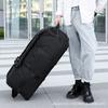 Mochila de gran tamaño de tendencia europea y americana, bolsa de envío al extranjero, bolsa de almacenamiento para viajes de negocios, bolsa de viaje con ruedas plegable