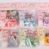Gel crema clip para el pelo DIY bolsa hecha a mano material de bolsa accesorios lindos de resina juego de clips para el pelo puesto puesto hecho a mano