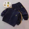 Traje para Niños 2025 Otoño Nuevo Estilo Japonés para Niños Marca de Moda Conjunto de Dos Piezas Bebé Primavera y Otoño Casual Deportivo Traje de Moda