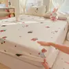 Juego de Sábanas de Leche Gruesas y Cálidas de Otoño e Invierno, Juego de Tres Piezas, Ropa de Cama de Felpa para Bebé Fresca de Dibujos Animados Lindos