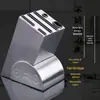 Suporte para Facas de Cozinha Rack de Armazenamento Suporte para Facas de Cozinha Tábua de Corte Porta-Tampa de Panela Rack de Armazenamento Integrado Bancada Multifuncional Tábua de Corte Suporte para Armazenamento de Facas