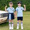Uniformes Escolares de Verão 2023 Estilo Polo Uniformes de Jardim de Infância Roupas de Performance Infantil Proteção UV Estilo Academia