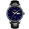 Guanqin 16058 Relógio de Pulso Fashion Luminoso com Calendário Masculino Recortado Totalmente Automático Mecânico Marca Relógio à Prova d'Água Pode