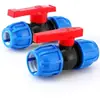 Conector rápido de tubería de PE accesorios para agua del grifo válvula de bola interruptor rápido cuatro puntos seis puntos válvula viva sin fusión en caliente