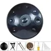 Tambor de Mão Tambor de Mão Handpan Tambor Etéreo Venda Quente Transfronteiriça 9/10/12 Tons Hand Disc Instrumento Musical Profissional Hand Disc