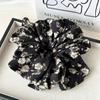 2025 Tela Floral Anillo Grande para el Cabello Sentido Avanzado Ancho Elegante Elegante Colorido Anillo para el Cabello Alta Elasticidad Duradero Adorno para la Cabeza