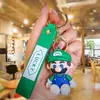 Figuritas de llavero de goma blanda de anime de dibujos animados, colgantes para mochila, accesorios para bolsos, pequeños adornos, al por mayor en stock para tiendas