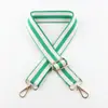 Nova Alça de Ombro Diagonal DIY Comprimento Ajustável Design de Cor Pura Alça de Bolsa Listrada Alça de Ombro Versátil 38mm Acessórios para Bolsa