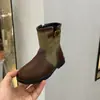 Moda Infantil Clássico Versátil Botas de Meia-Canela Patchwork 2026 Outono Novo Botas Individuais Retrô com Fivela de Metal Tendência para Meninas