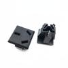 Enchufe de Alimentación de CA de Tres Agujeros Negro Estándar Nacional Db-F AC-07 Cuadrado 27*27 Enchufe de Cassette