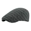 Sombreros de Estilo Nuevo Primavera y Otoño 2025 para Hombres y Mujeres: Gorra Casual de Pico de Pato, Boina Artística Retro de Jacquard de Mezclilla, Gorra de Béisbol