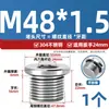 Tapón de Sellado de Anillo Ed con Enchufe Hexagonal de Acero Inoxidable 304 con Borde de Brida Tapón de Aceite Tornillo de Enchufe de Cable Imperial G1/2 3/4