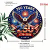 Arte de Aniversário Plana 2D Águia Patriótica Americana Acrílico Comemorativo da Amazon Decoração de Casa Transfronteiriça 250 Padrão