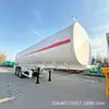 Ventas Transfronterizas de Semirremolques Tipo Tanque de 3 Ejes Diésel y Gasolina, Semirremolques Ordinarios para Transporte de Líquidos