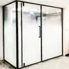 Venda Direta de Fábrica de Pequim Box de Banho em L Normcore com Estrutura Extremamente Estreita Porta à Prova de Explosão e Durável Instalação Porta a Porta