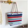 Bolsa Feminina 2026 Novo Estilo Estilo Étnico Bolsa de Praia Ombro Único para o Dia a Dia Bolsa Texturizada Bolsas Femininas Bolsa Tote de Grande Capacidade