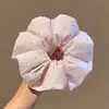 Super lindo estilo coreano rosa lunares intestino grande liga para el pelo simple versátil tamaño grande liga para el pelo moño cuerda para el pelo liga para el pelo accesorio para el pelo