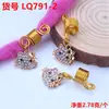 Aleación Diamante Incrustado Gato Kt Peluca Cabello Trenzado Pasador Decorativo Anillo para el Cabello Tocado Joyería Hecha a Mano DIY Suministro Transfronterizo