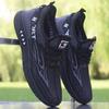 Zapatos Casuales Ligeros de Malla Transpirable sin Cordones para Verano con Suelas Elásticas Suaves, Tenis de Malla Única, Zapatos de Viaje, Antideslizantes y Ligeros
