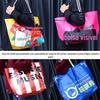Exposição Bolsa de Compras Grande Capacidade Chamativa Estilo de Rua Colorida Impermeável Ecológica Bolsa Tote Bolsa Tecida Laminada
