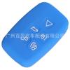Adequado para Estojo de Chave Land Rover Range Rover Sport Discovery 3 Discovery 4 Estojo de Chave Dobrável Controle Remoto de Carro Capa de Silicone