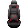 Nuevos Cojines para Asiento de Coche de Comercio Exterior, Adecuados para Todas las Estaciones, Cuero con Forma de Diamante, Cómodos y Transpirables, Fundas Integrales de Cuero para Asientos, Venta al por Mayor de Fábrica