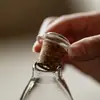 Garrafa de Vidro Borossilicato Resistente ao Calor para Cold Brew, Garrafa de Vinho Criativa, Recipiente de Vinho Simples em Vidro com Condensação Estilo Nórdico, Bule para Cold Brew das Dinastias Tang e Song