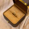 [Envío] Primer Sencillo de Recién Llegado Anillo Liso de Plata Esterlina 925 Anillo Irregular Joker Nicho para Mujer de Lujo Ligero de Alta Gama