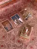 Cartas de Tarô Waite Mini Douradas Clássicas, 78 Cartas, Portátil e à Prova d'Água