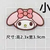 Pingüino, Rana, Elfo Esqueleto Tarjeta Pvc Goma Suave Accesorios Funda de Teléfono DIY Agujero Calzado Charms Decoración Pegatinas para Refrigerador