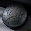 Huashu Instrumento de percussão de 6 polegadas com 11 tons tambor de mão cor tambor vazio crianças adulto tambor de disco de mão instrumento de percussão fábrica vendas diretas