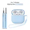 Adequado para Capa Protetora AirPods 5ª Geração, Capa de Silicone para Fone de Ouvido Apple 4ª Geração, Capa Protetora Universal para AirPods 4
