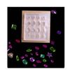 Gem Crystal Diamond Vários Espelho Forma Gota de Água Cola Molde DIY Bolo Baking Decoração Ferramenta