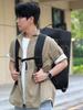 Nueva Mochila de Compresión Multifuncional para Hombre Tirador Invisible Mochila para Viajes de Negocios Gran Capacidad Impermeable