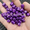 Cuentas sueltas de jade de tubo recto verde seco, rosa, amarillo, azul, verde, cilindro recto, accesorios para pulseras DIY, cuentas