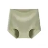 Cuecas Boxer de Algodão Coloridas de Cintura Média-Alta para Mulheres, Algodão Puro, Respiráveis, Confortáveis, Antibacterianas, Tamanho Grande, Controle de Barriga, Aderentes ao Quadril