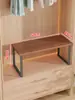 Estante de almacenamiento para armario, estante de gabinete, estante interior en gabinete, organizador de almacenamiento para microondas de escritorio, panel divisor de gabinete de cocina