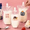 Bolsas dispensadoras de crema batida estilo británico, empaque para hornear, almacenamiento, selladas, bolsas desechables, almacenamiento de líquidos, bolsas conservadoras de frescura con boquilla