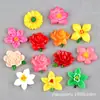 Materiales: Pegamento Cremoso de Margarita, Pinza para el Cabello de Girasol y Rosa, Accesorios para el Cabello DIY, Funda para Teléfono Móvil, Accesorios de Flores de Resina