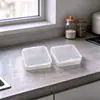 Caja Cuadrada de 10.5 Joyero Caja de Almacenamiento con Cuentas Caja de Plástico PP Caja de Muestras de Componentes con Pegatina Caja Organizadora de Tornillos de Repuesto