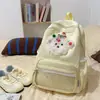 Mochila de Estilo Japonés Nueva de Alto Valor Fresca Dulce Linda de Cachorro para Estudiantes de Secundaria y Preparatoria Mochila Ligera para Salidas de Primavera
