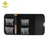 Conjunto de Chaves de Fenda 115 em 1, Conjunto de Chaves de Fenda 32 em 1, Conjunto de Chaves de Fenda 25 em 1 com Estojo de Couro
